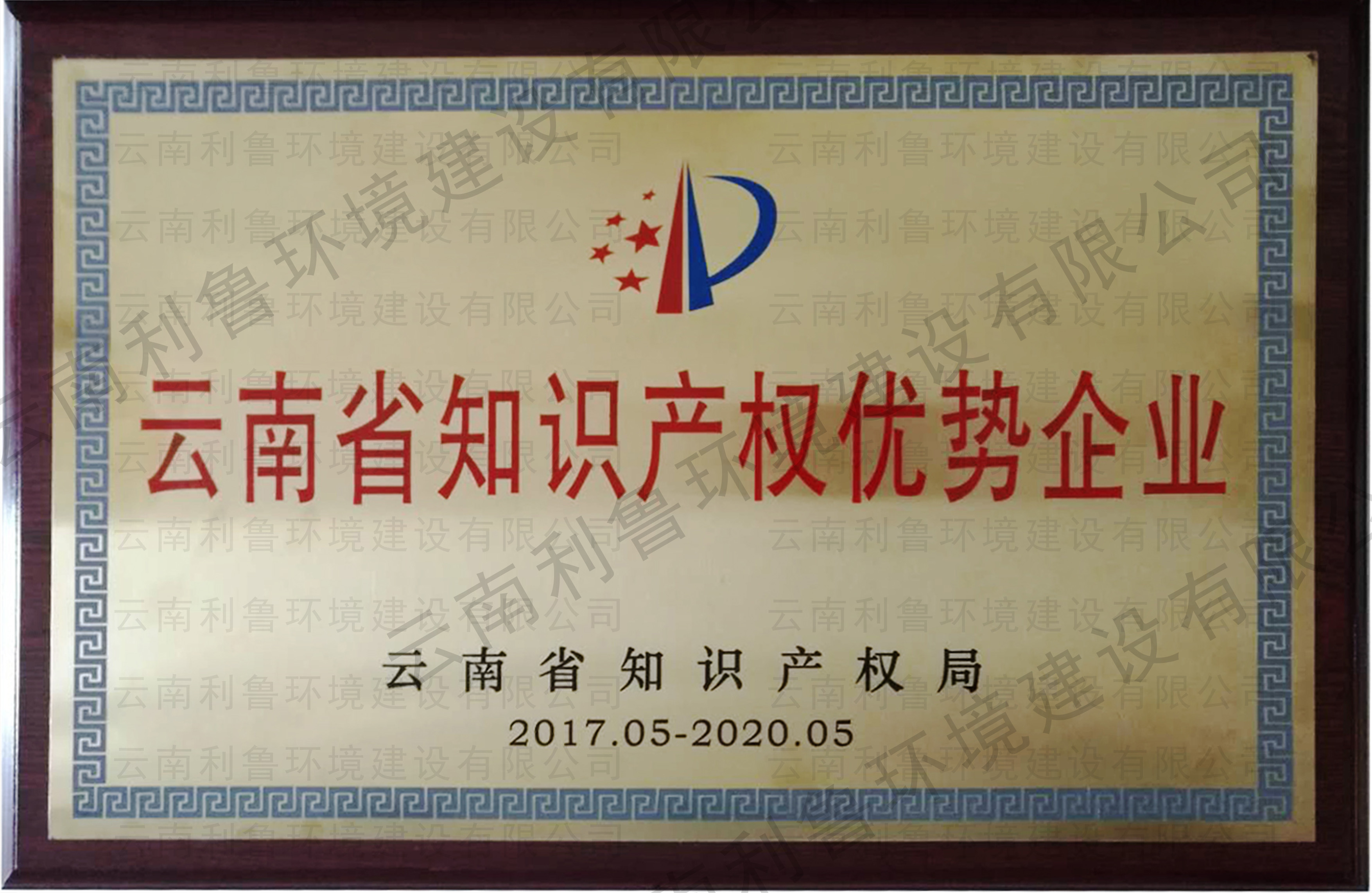 云南省知識(shí)產(chǎn)權(quán)優(yōu)勢(shì)企業(yè)